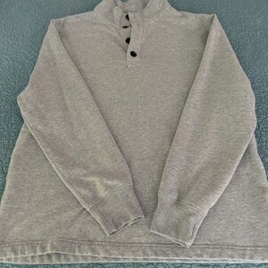 J Crew gray pullover sweatshirt